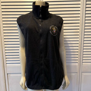 Women’s Colorado Timberline Fleece Vest Size M Black Sleeveless